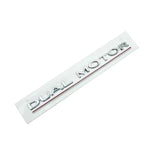 Tesla Car Emblem Silver