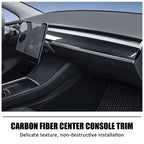 Tesla Model 3/Y Dashboard Cover - Real Molded Carbon Fiber