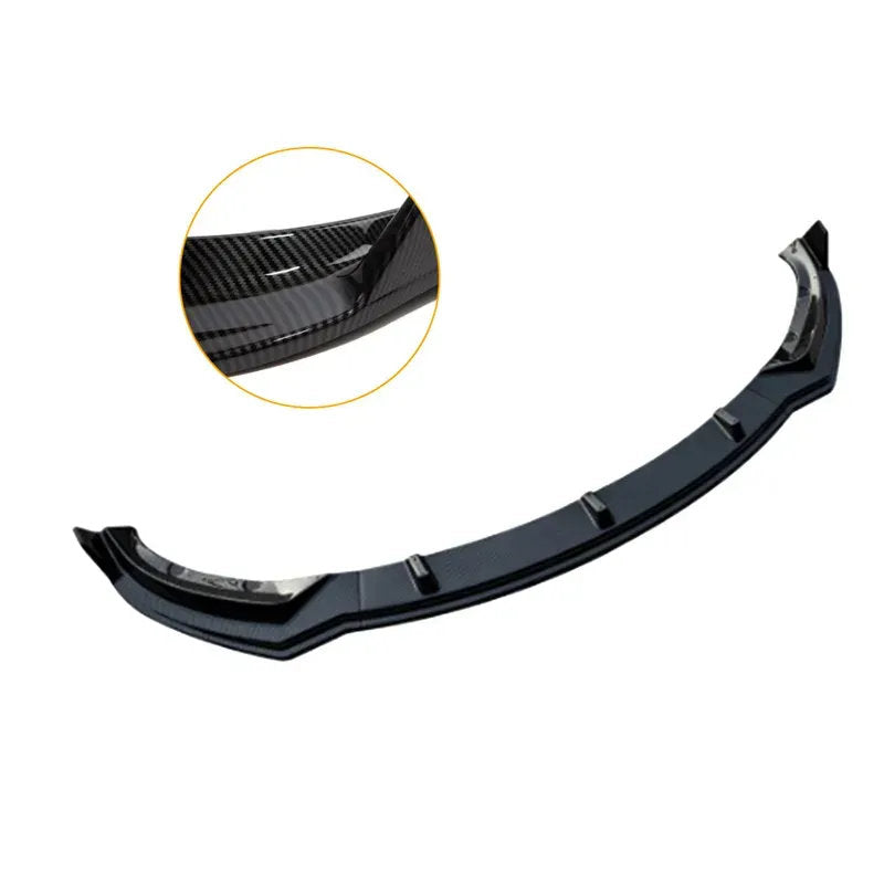 Tesla Model 3/Y Front Lip ABS Painted Spoiler (2019-2024) Carbon fiber pattern