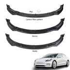 Tesla Model 3/Y Front Lip ABS Painted Spoiler (2019-2024)