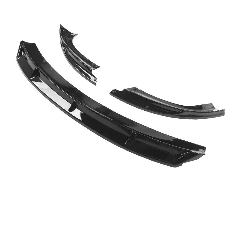 Sport Style Front Bumper Lip Kit for Tesla Model 3 Highland Glossy Black