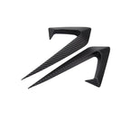 Tesla Model 3 Side Camera Cover for 2021-2023 Model 3 (2021-2023) Side Camera Frame Cover Matt Carbon Fiber Pattern