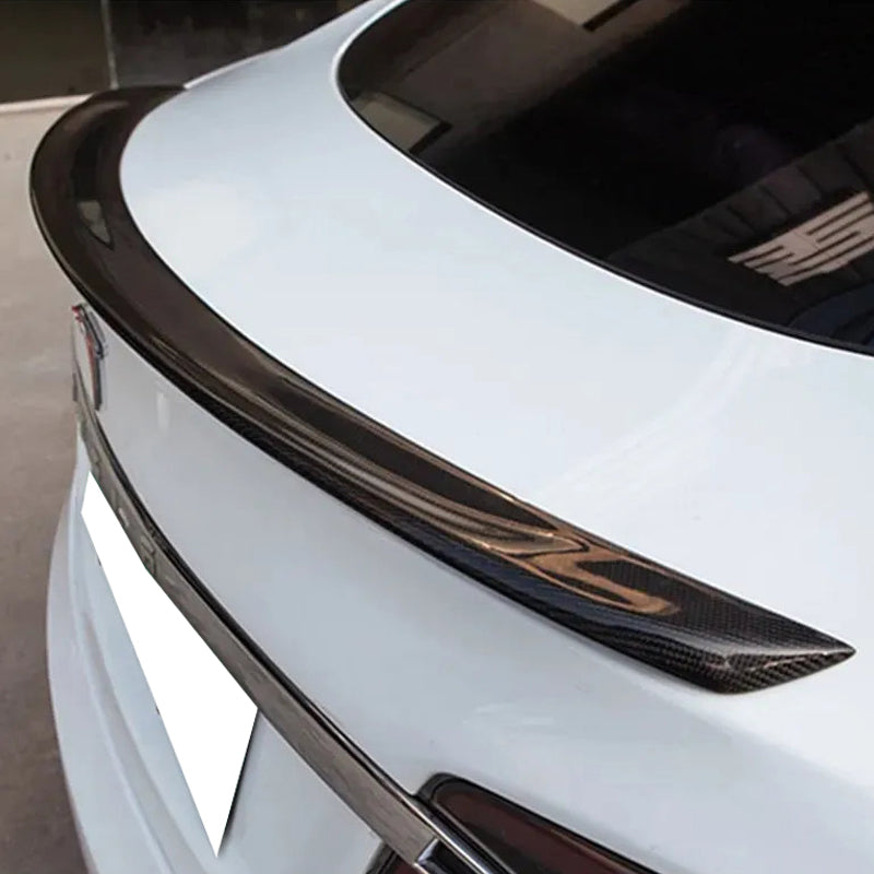 Tesla Model S (2016-2020) Carbon Fiber Spoiler - Genuine Molded Carbon Fiber
