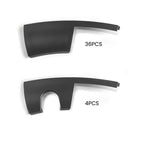 Tesla Model Y 20-Inch Wheel Rim Protector (2020-2024) – UV & Debris Protection Matte Black