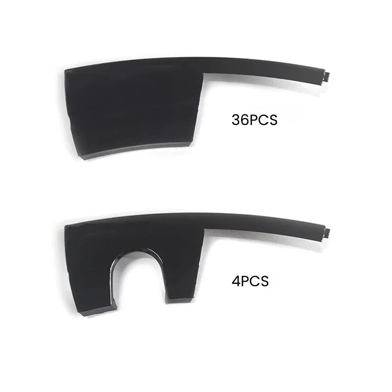 Tesla Model Y 20-Inch Wheel Rim Protector (2020-2024) – UV & Debris Protection Black
