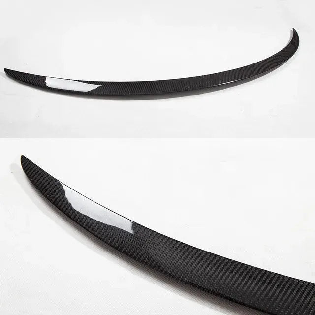 Tesla Model Y Aftermarket Spoiler (2021-2023) – Real Molded Carbon Fiber Style-B-Glossy