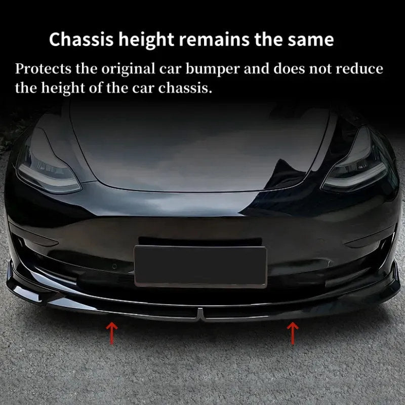 Front Lip Kit for Tesla Model Y (2020-2023)