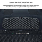 Tesla Model Y Trunk Mats – Waterproof, Soundproof, Stain-Resistant