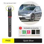 Tesla Touch Up Paint | Easy Paint Repair Kit for Tesla Model 3/Y/X/S Quick Silver (PN00)