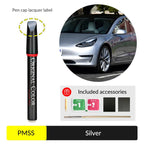 Tesla Touch Up Paint | Easy Paint Repair Kit for Tesla Model 3/Y/X/S Silver (PMSS)