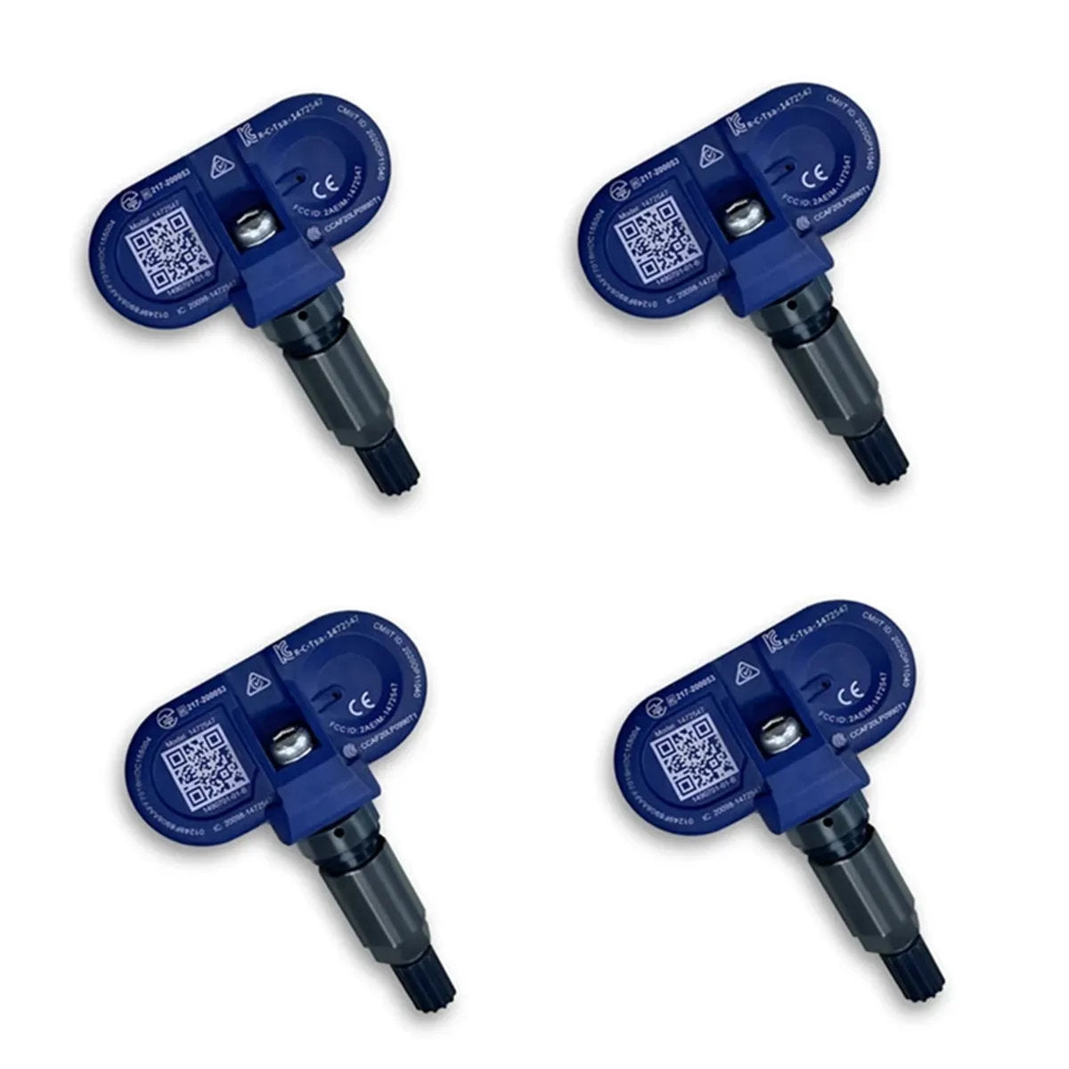Tire Pressure Monitoring System (TPMS) for Tesla Model S/3/X/Y – Bluetooth (Set of 4 Sensors) 4 Pcs