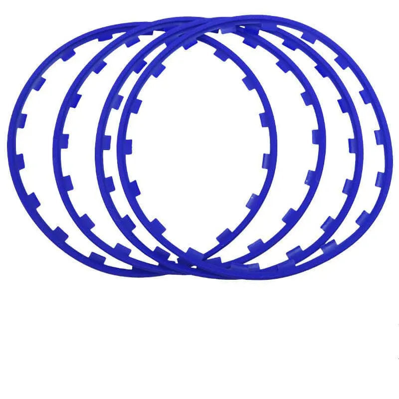 Wheel Rim Protectors for Tesla Model 3/Y (4PCS) – Durable Nylon Fiber Blue