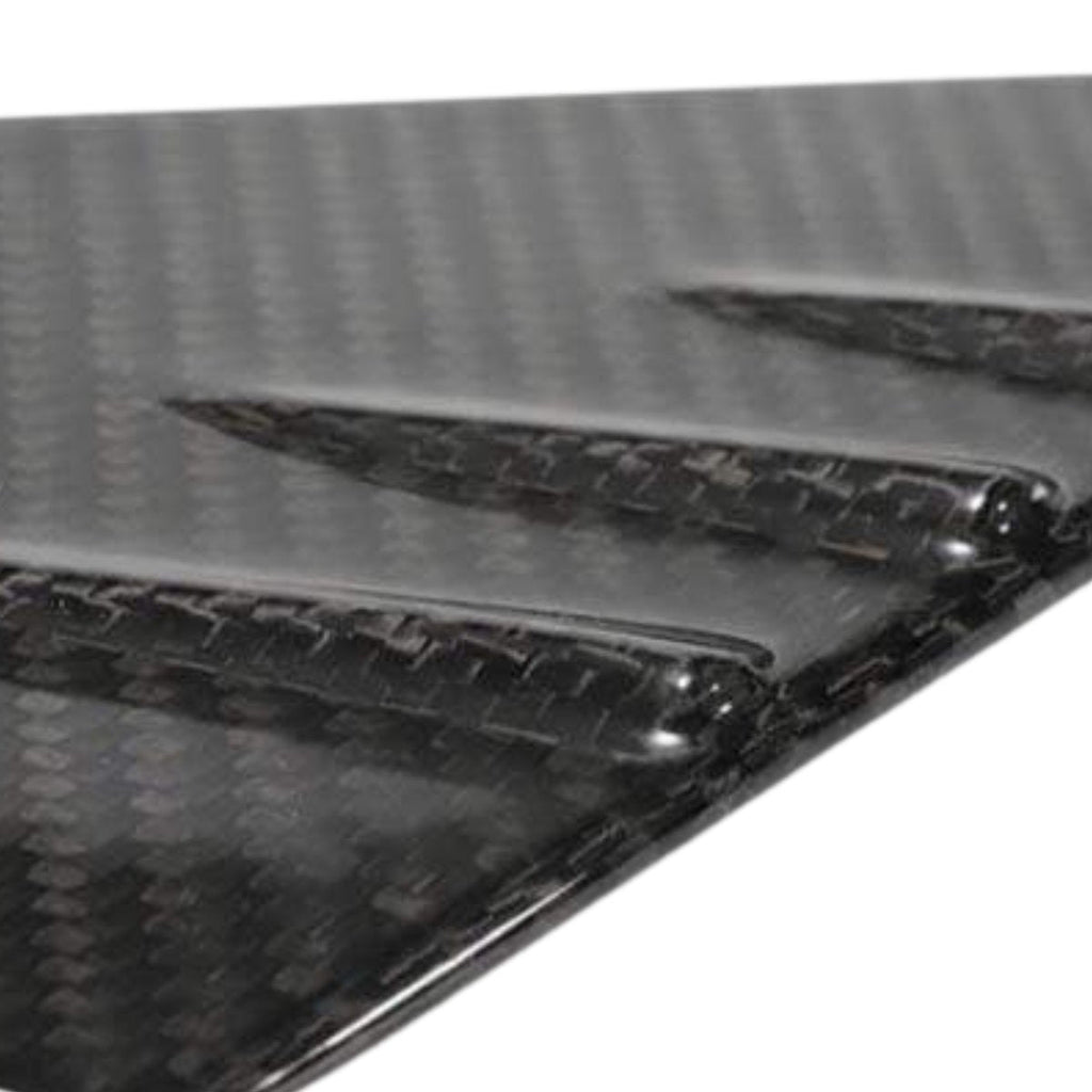Dry Carbon Fiber A-Pillar Glass Trim for Tesla Model 3/Y