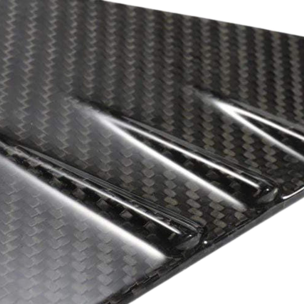 Dry Carbon Fiber A-Pillar Glass Trim for Tesla Model 3/Y