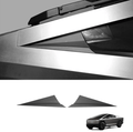 A-Pillar Triangle Spoiler Covers for Tesla Cybertruck Carbon Fiber Pattern (ABS)