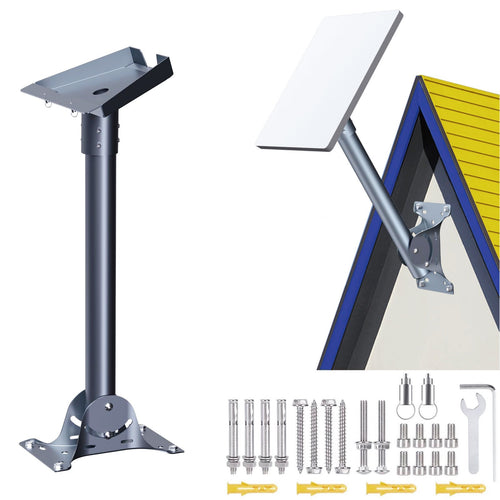 Adjustable Roof Wall Mount Kit V4 for Starlink Gen3 Straight Pole Kit