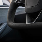 Alcantara Yoke Steering Wheel for Model 3 Highland/Model Y Juniper