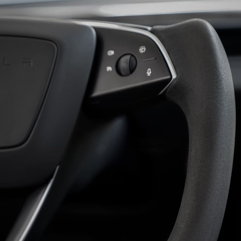 Alcantara Yoke Steering Wheel for Model 3 Highland/Model Y Juniper