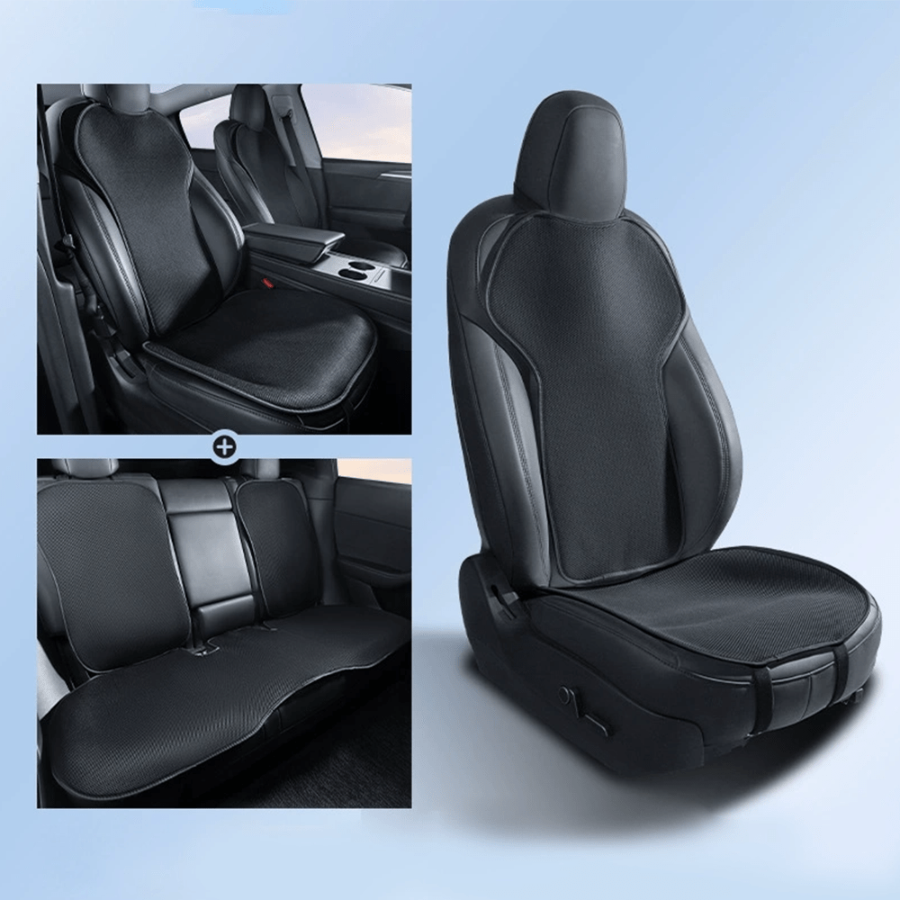 All Season Seat Ventilation Seat Covers for Model 3/Y Black