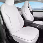 All-Weather Ice Silk Cushion for Tesla Model Y Juniper & Model 3 Highland White
