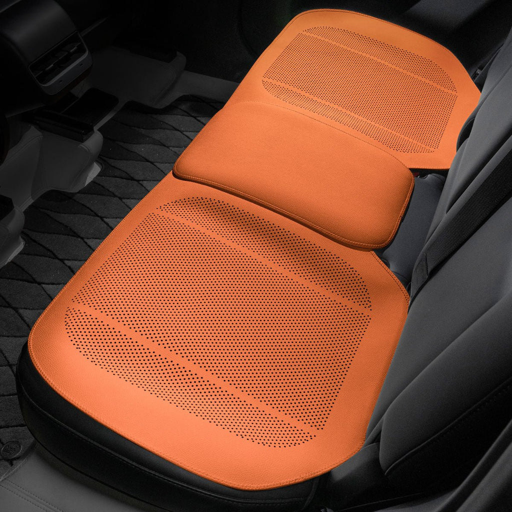 All-Wheather Nappa Leather Car Seat Covers for Tesla Model 3/Y