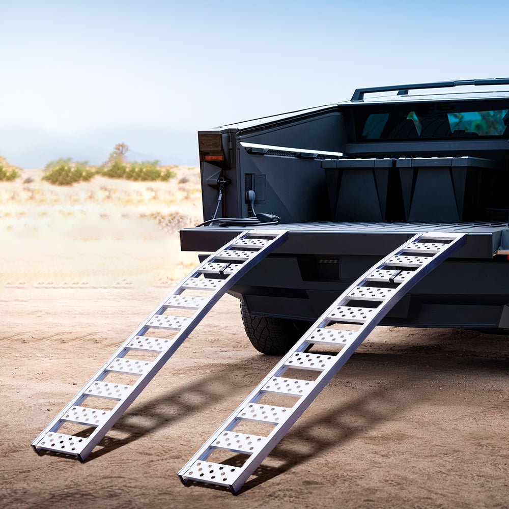 Lightweight Aluminum Loading Ramps for Tesla Cybertruck 2 PCS