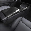 Armrest Box Dry Carbon Fiber Overlay for Tesla Model S/X 2021+ Glossy
