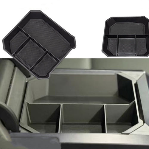 Armrest Storage Box Upper and Lower for Tesla Cybertruck