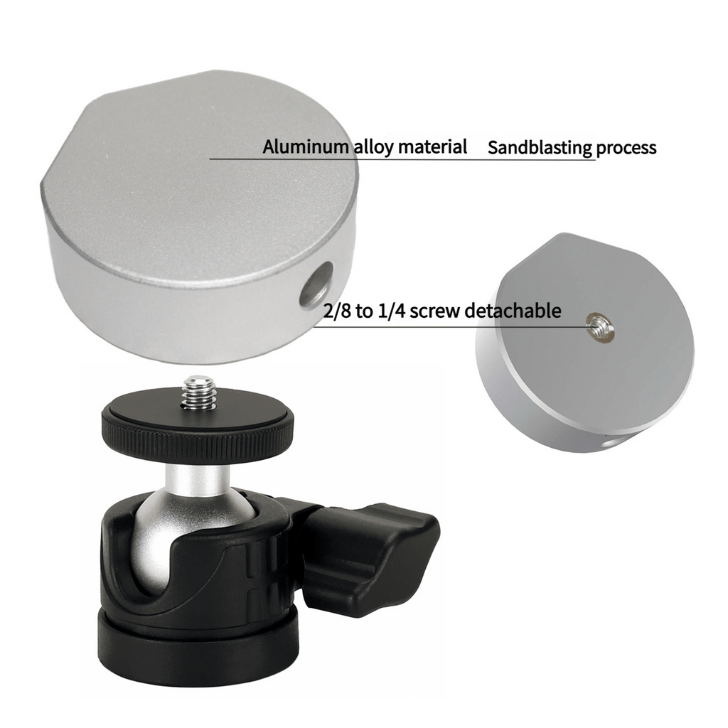 Car Roof Suction Cup Mount for Starlink Mini Roof Bracket (Silver)