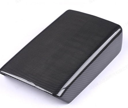 Carbon Fiber Armrest Cover For Tesla Model 3 Highland / Model Y Glossy