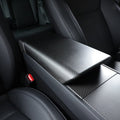 Carbon Fiber Armrest Cover For Tesla Model 3 Highland / Model Y Matte