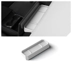 Center Console Behind Screen Storage Box for Tesla Cybertruck White