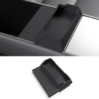 Center Console Glasses Tray for Tesla Model Y Juniper & Model 3 Highland Black