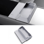 Center Console Glasses Tray for Tesla Model Y Juniper & Model 3 Highland Grey