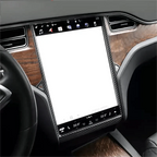 Center Display Frame Dry Carbon Fiber Overlay for Tesla Model S/X 2014-2020