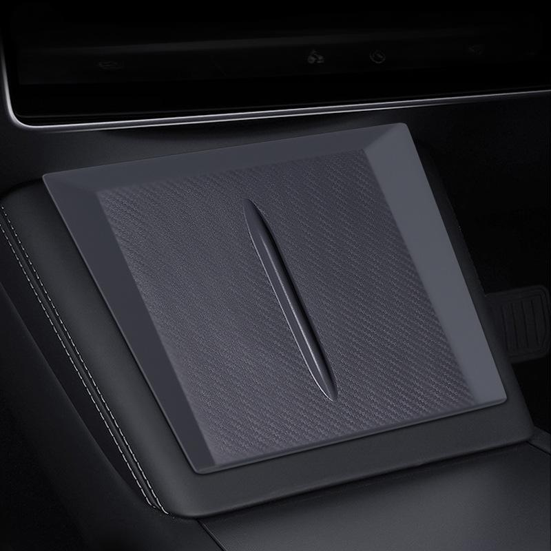 Central Control Wireless Charging Silicone Pad for Model 3 Highland / Model Y Juniper Grey
