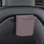 Central Screen/Seat/Dash Trash Can for Tesla Model 3 2023.11+ / Y 2025.03+ For Model 3 (2024-ON) & Model Y (2025.3-ON) Seat Back Tea Amber Brown