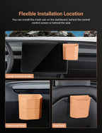 Central Screen/Seat/Dash Trash Can for Tesla Model 3 2023.11+ / Y 2025.03+