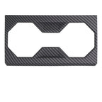 Center Console Cup Holder Frame for Tesla Cybertruck Matte Carbon Fiber