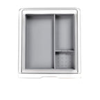 Centre Front Storage Box for Tesla Model 3 Highland & New Model Y Transparent box + grey mat