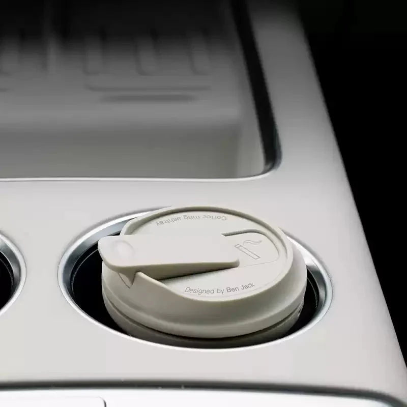 Cup Holder Ashtray with Light for Tesla