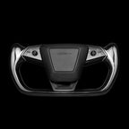 Carbon Fiber Yoke Steering Wheel for Cybertruck Glossy Carbon Fiber