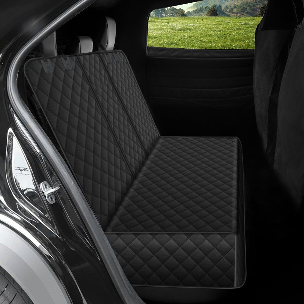 Dog Seat Cover With Double Zipper for Model 3/Y/S/X/Cybertruck