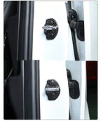 Real Dry Carbon Fiber Door Lock Cover for Tesla Model 3 & Model Y