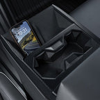 Dry Carbon Fiber Center Console Cup Holder for Tesla Cybertruck Matte Carbon Fiber
