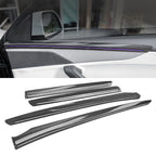 Dry Carbon Fiber Door Trim Cover for Tesla Model Y Juniper Model Y Juniper 2025-Present Glossy Carbon Fiber