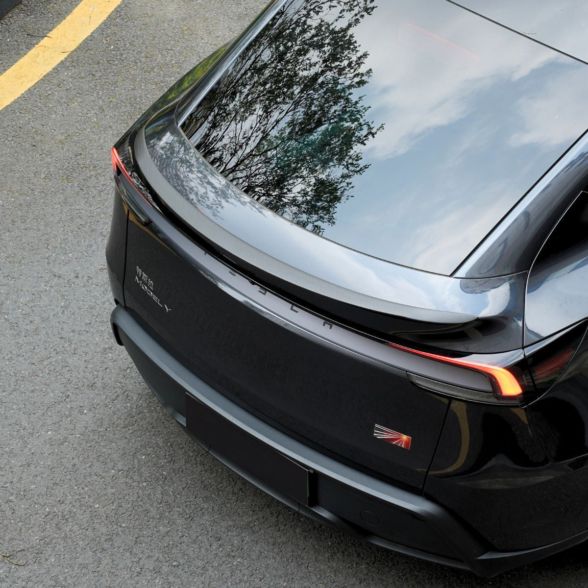 Performance Style Dry Carbon Fiber Spoiler for Tesla Model Y Juniper 2025+