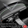 Suede Dashboard Anti-Glare Mat for Tesla Model 3 & Y