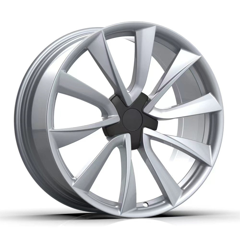 Forged Wheels for Tesla Model 3 【Style 6(Set of 4)】 Model 3 Glossy silver