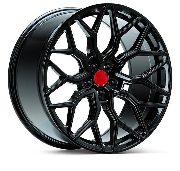 Forged Wheels for Retrofitting Tesla【Style 8(Set of 4)】 Gloss black